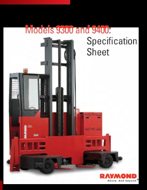 Електрически странични товарачи RAYMOND 9300-SL40TT