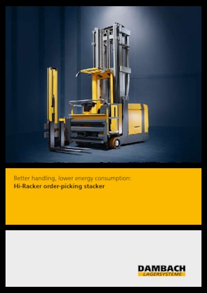 Електрически странични товарачи Dambach Hi-Racker 10