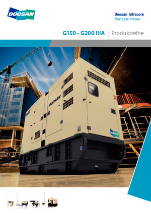 Дизелови генератори Doosan G200-IIIA 