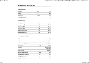 Дизелови генератори PRAMAC Lifter GSW 560 V