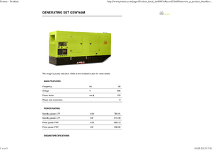 Дизелови генератори PRAMAC Lifter GSW 760 M