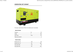 Дизелови генератори PRAMAC Lifter GSW 80 P