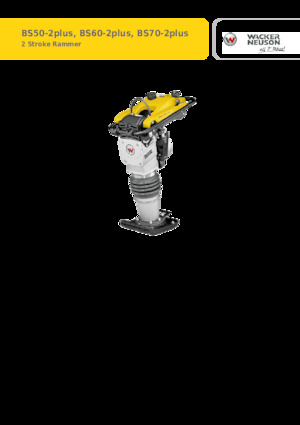 Бензинови и дизелови вибротрамбовки Wacker Neuson BS60-2plus 11