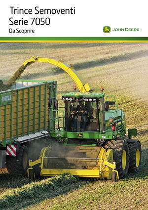 Комбайн за фураж 2-WD (задвиждане на две колела) John Deere 7350