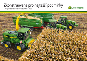 Комбайн за фураж 2-WD (задвиждане на две колела) John Deere 7350