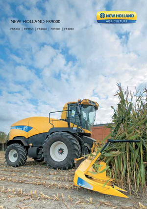 Комбайн за фураж 2-WD (задвиждане на две колела) New Holland FR 9060