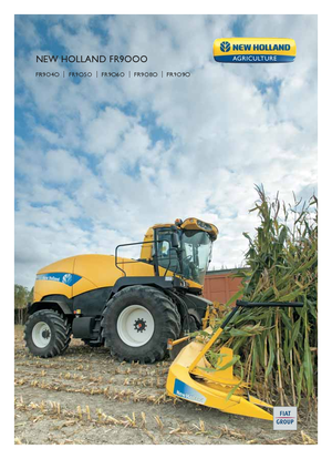 Комбайн за фураж 2-WD (задвиждане на две колела) New Holland FR 9060