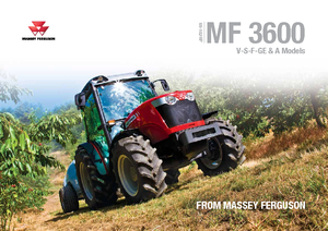 Трактори със задно задвижване Massey Ferguson MF 3650 A