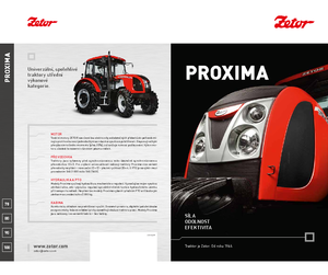 Трактори 4WD (задвиждане на четирите колела) Zetor Proxima 100 HR
