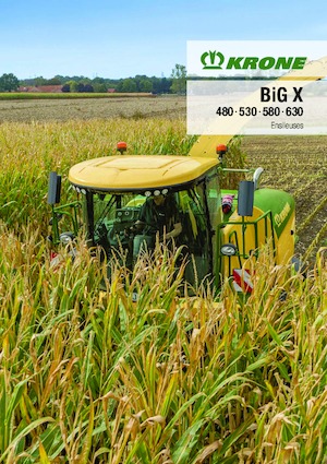 Комбайн за фураж 2-WD (задвиждане на две колела) Krone BiG X 630