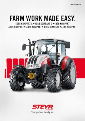 Трактори със задно задвижване Steyr 4065 Kompakt S Komfort