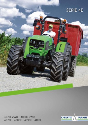 Трактори със задно задвижване DEUTZ-FAHR 4070 E