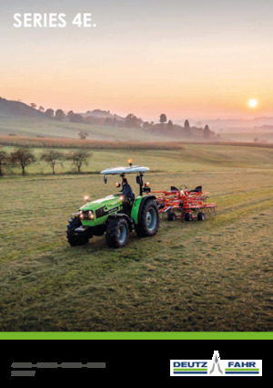 Трактори със задно задвижване DEUTZ-FAHR 4080 E