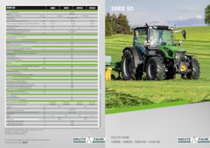 Верижни трактори DEUTZ-FAHR 5090 D