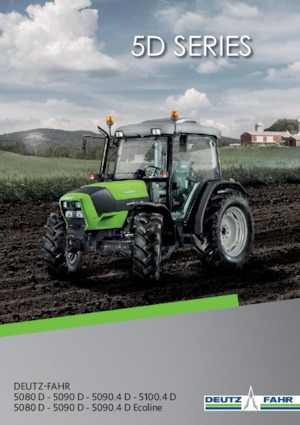 Верижни трактори DEUTZ-FAHR 5090.4 D Ecoline