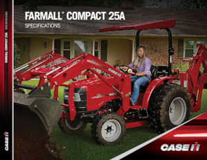 Трактори със задно задвижване Case IH Farmall Compact 25A