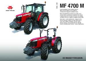 Трактори 4WD (задвиждане на четирите колела) Massey Ferguson MF 4710 M