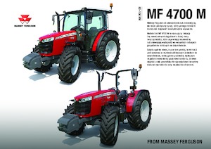 Трактори 4WD (задвиждане на четирите колела) Massey Ferguson MF 4710 M