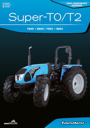 Трактори със задно задвижване Landini Super 8865 