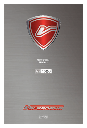 Трактори 4WD (задвиждане на четирите колела) Valpadana 1540