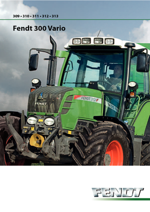 Трактори 4WD (задвиждане на четирите колела) Fendt 311 Vario