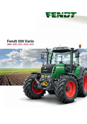 Трактори 4WD (задвиждане на четирите колела) Fendt 309 Vo Vario