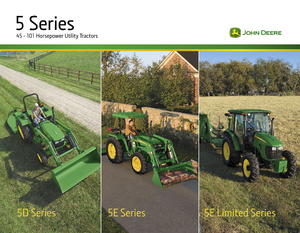 Трактори 4WD (задвиждане на четирите колела) John Deere 5065E