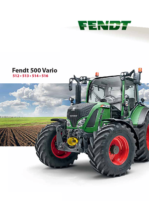 Трактори 4WD (задвиждане на четирите колела) Fendt 516 Vario Power