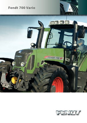 Трактори 4WD (задвиждане на четирите колела) Fendt 712 Vario