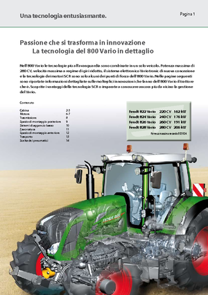 Трактори 4WD (задвиждане на четирите колела) Fendt 822 Vario SCR