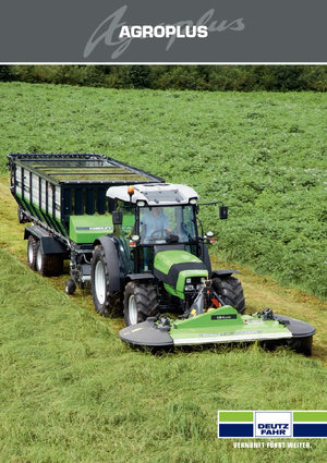Трактори 4WD (задвиждане на четирите колела) DEUTZ-FAHR Agroplus 310 DT