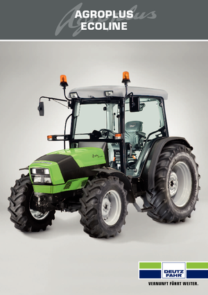 Трактори 4WD (задвиждане на четирите колела) DEUTZ-FAHR Agroplus 310 Ecoline DT