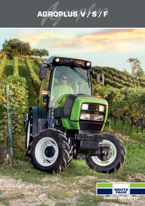 Трактори 4WD (задвиждане на четирите колела) DEUTZ-FAHR Agroplus V 430 DT