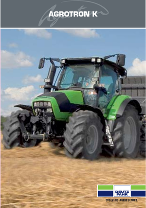 Трактори 4WD (задвиждане на четирите колела) DEUTZ-FAHR Agrotron K 420