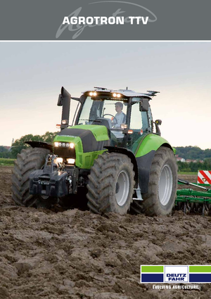 Трактори 4WD (задвиждане на четирите колела) DEUTZ-FAHR Agrotron TTV 630 DCR