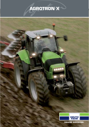 Трактори 4WD (задвиждане на четирите колела) DEUTZ-FAHR Agrotron X 710 DCR