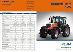 Трактори 4WD (задвиждане на четирите колела) Terrion ATM 4160