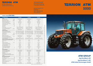 Трактори 4WD (задвиждане на четирите колела) Terrion ATM 5220
