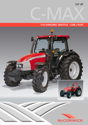Трактори 4WD (задвиждане на четирите колела) McCormick C 110 Max