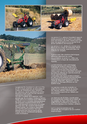 Трактори 4WD (задвиждане на четирите колела) McCormick C 70 L