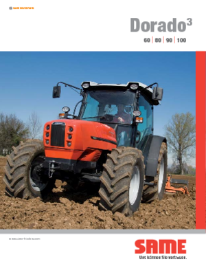 Трактори 4WD (задвиждане на четирите колела) SAME Dorado³ 80 DT