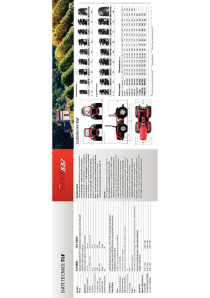 Трактори 4WD (задвиждане на четирите колела) Carraro Ergit TGF 9800