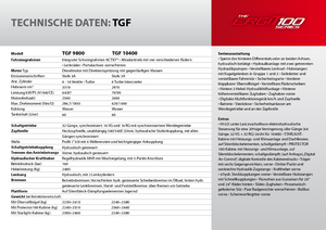 Трактори 4WD (задвиждане на четирите колела) Carraro Ergit TGF 9800