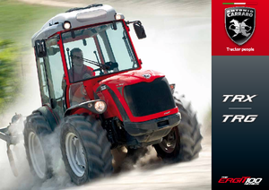 Трактори 4WD (задвиждане на четирите колела) Carraro Ergit TRX 9800
