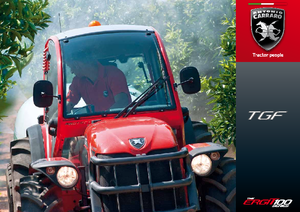 Трактори 4WD (задвиждане на четирите колела) Carraro Ergit TGF 10400