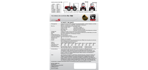 Трактори 4WD (задвиждане на четирите колела) Carraro TRX 7800 S