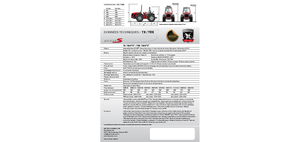 Трактори 4WD (задвиждане на четирите колела) Carraro TRX 7800 S