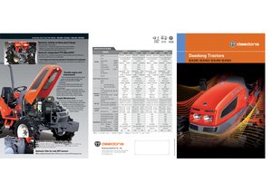 Трактори 4WD (задвиждане на четирите колела) Kioti EX 45 HST