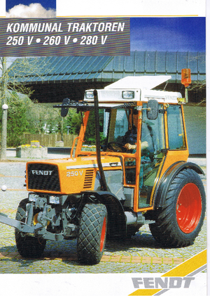 Трактори 4WD (задвиждане на четирите колела) Fendt Farmer 280 VA