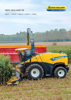 Комбайн за фураж 4-WD (задвиждане на четирите колела) New Holland FR 850